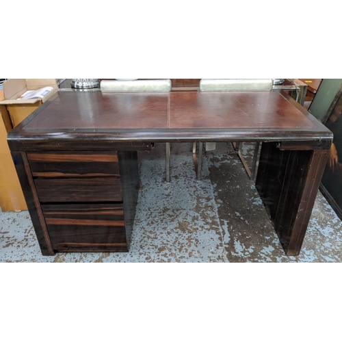 471 - MUFTI METRO DESK BY MICHAEL DI SOUZA, 150cm x 74cm x 77cm.