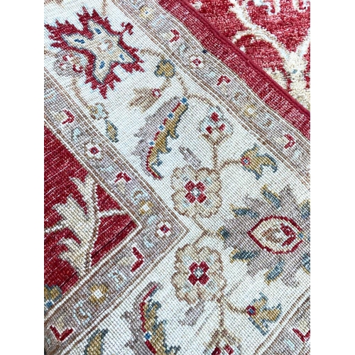 65 - SULTANABAD RUG, 215cm x 136cm.