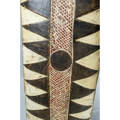 4 - SHIELDS, a pair, Congo, 140cm H. (2)