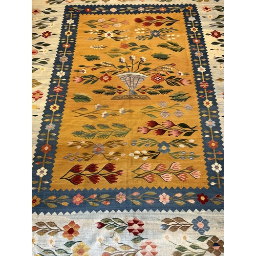 90 - BESSARABIAN KILIM, 235cm x 193cm.