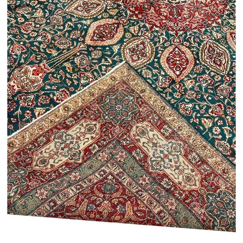 111 - FINE PERSIAN SAFAVID DESIGN CARPET, 395cm x 295cm.