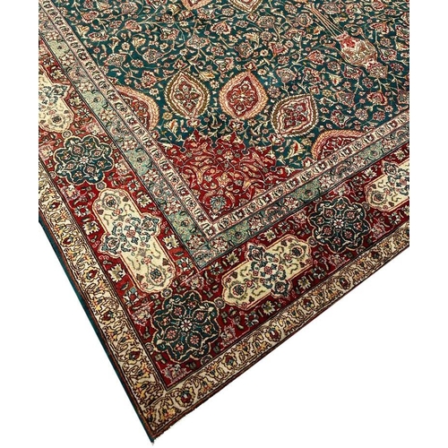 111 - FINE PERSIAN SAFAVID DESIGN CARPET, 395cm x 295cm.