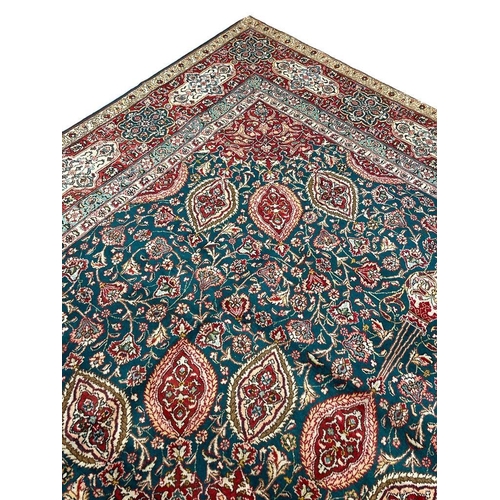 111 - FINE PERSIAN SAFAVID DESIGN CARPET, 395cm x 295cm.