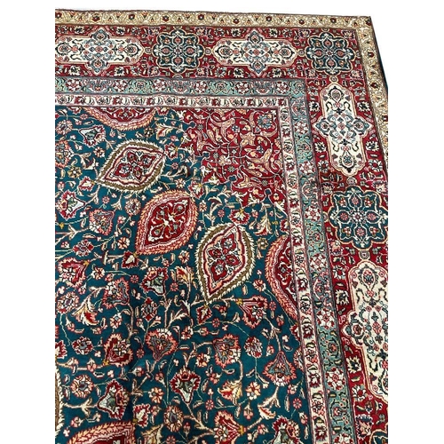 111 - FINE PERSIAN SAFAVID DESIGN CARPET, 395cm x 295cm.