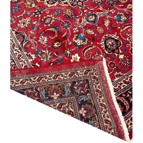 118 - PERSIAN MASHAD CARPET, 300cm x 200cm.