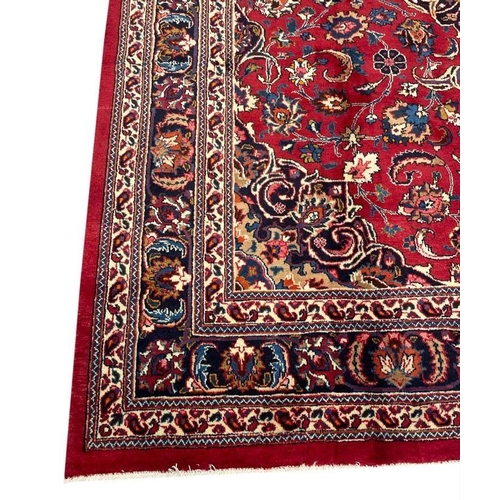 118 - PERSIAN MASHAD CARPET, 300cm x 200cm.