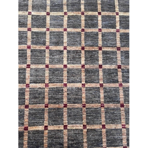 121 - CONTEMPORARY GABBEH CARPET, 247cm x 198cm.