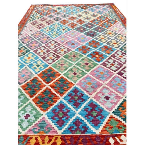 126 - ANATOLIAN KILIM, 296cm x 202cm.