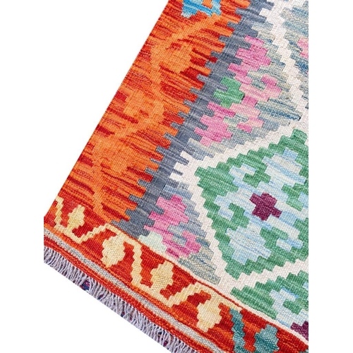 126 - ANATOLIAN KILIM, 296cm x 202cm.