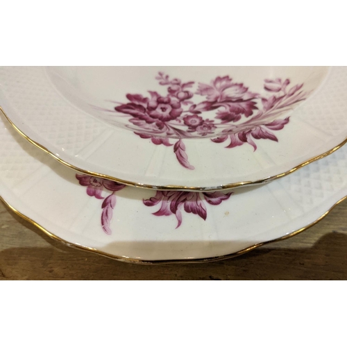 14 - ROSENTHAL DINNER SERVICE, comprising two covered tureens, three serving platters a sauceboat, ten di... 