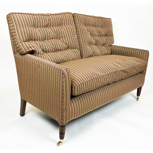 146 - NICHOLAS HASLAM SIENNA SOFA, 94cm H x 135cm x 75cm D.