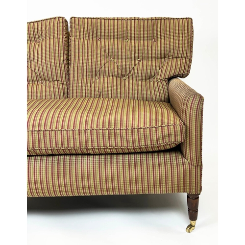 146 - NICHOLAS HASLAM SIENNA SOFA, 94cm H x 135cm x 75cm D.