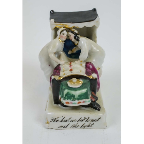 17 - CHELSEA PORCELAIN BAGPIPE BOY AND GIRL WITH LAMB, late 18th century gold ancor period, along with a ... 