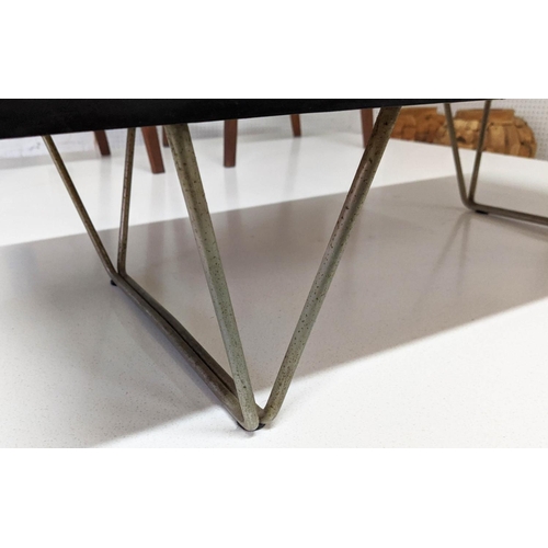 324 - JOHN AND SYLVIA REID S RANGE COFFEE TABLE, vintage 1960's, 90cm x 44cm x 23cm.