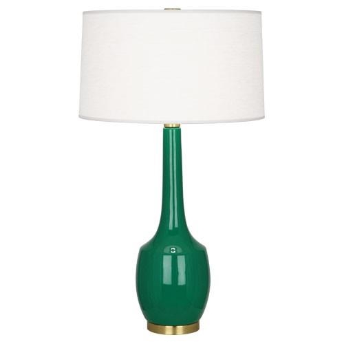 424 - PAOLO MOSCHINO APPOLINA TABLE LAMPS, a pair, with shades, 91cm H. (2)