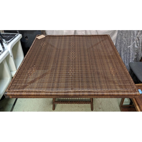 430 - PAOLO MOSCHINO ELBA DINING TABLE, 116cm x 116cm x 77cm.