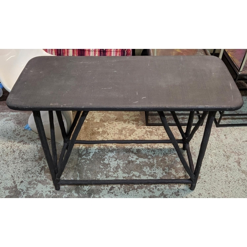 435 - PAOLO MOSCHINO ARBORIA CONSOLE TABLE, 101cm x 41cm x 77cm.