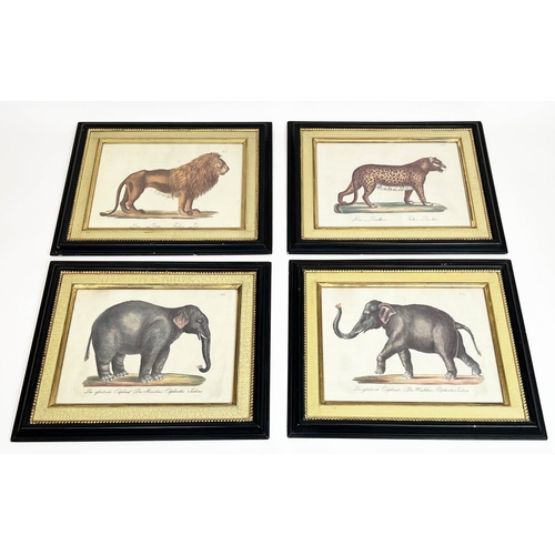 67 - TROWBRIDGE GALLERY ANIMAL PRINTS, a set of nine, four large 52cm x 64cm and five smaller 41cm x 36cm... 