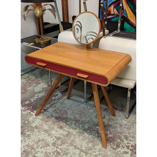 331 - ATTRIBUTED TO MADE.COM FONTEYN DRESSING TABLE, 90cm x 53cm x 110cm.