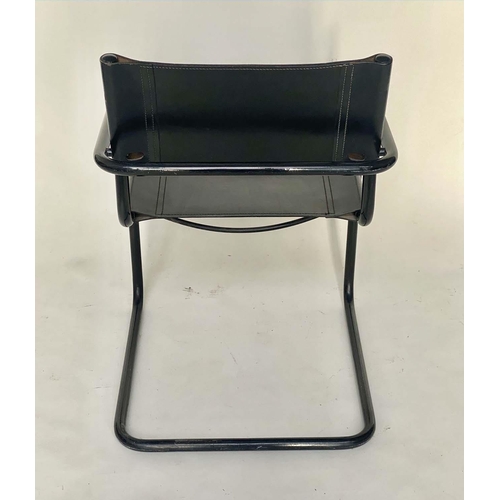 291 - AFTER MART STAM CANTILEVER STYLE CHAIRS, a pair, 55cm W (2)