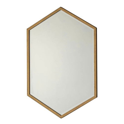 292 - WALL MIRRORS, a pair, 1960s French style, bronzed finish frames, 90cm H x 60cm W x 6cm D.