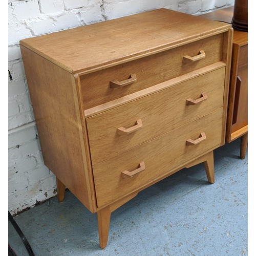 435 - G PLAN CHEST OF DRAWERS, 76.5cm x 46cm x 85cm, vintage mid century.