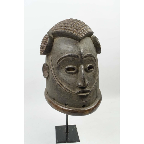 28 - IBOLA HELMET MASK, 56cm H, Nigeria.