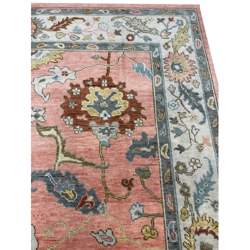 108 - CONTEMPORARY SULTANABAD CARPET, 303cm x 244cm.