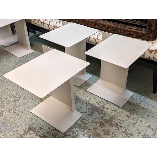 333 - CLASSICON DIANA B SIDE TABLES, a set of three, 47cm x 43cm x 53cm, by Konstantin Grcic. (3)