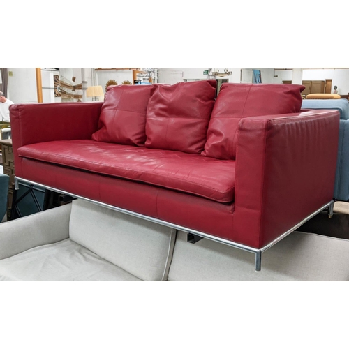 337 - B&B ITALIA GEORGE SOFA, by Antonio Citterio, 195cm W.