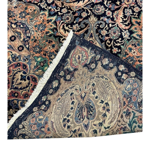 113 - PERSIAN KASHMAR CARPET, 388cm x 300cm.