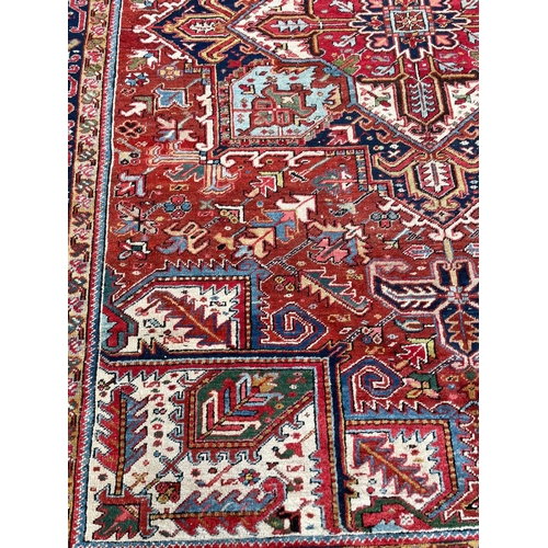 118 - ANTIQUE BAKSHAISH CARPET, 330cm x 251cm.