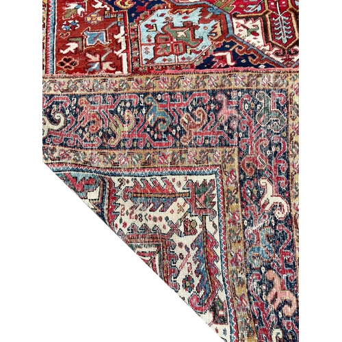 118 - ANTIQUE BAKSHAISH CARPET, 330cm x 251cm.