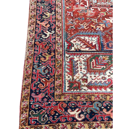 118 - ANTIQUE BAKSHAISH CARPET, 330cm x 251cm.