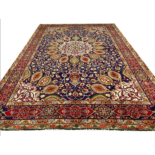 126 - PERSIAN SAFAVID ARDEBIL DESIGN CARPET, 310cm x 205cm.