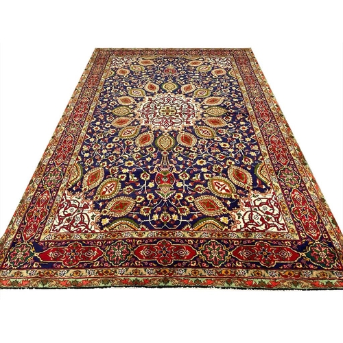 126 - PERSIAN SAFAVID ARDEBIL DESIGN CARPET, 310cm x 205cm.