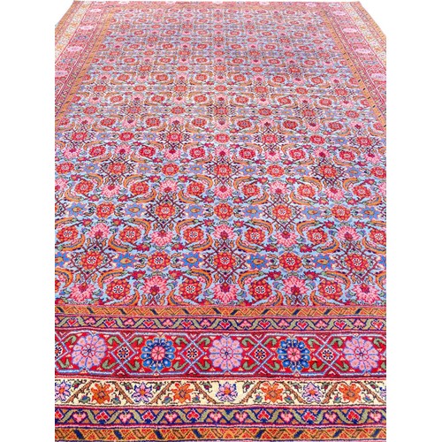 107 - ANTIQUE ANATOLIAN CARPET, 345cm x 250cm.