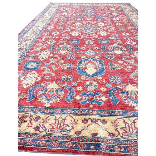 83 - KAZAK CARPET, 445cm x 260cm.