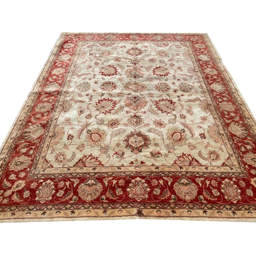 84 - ZIEGLER FEREGHAN CARPET, 308cm x 243cm.