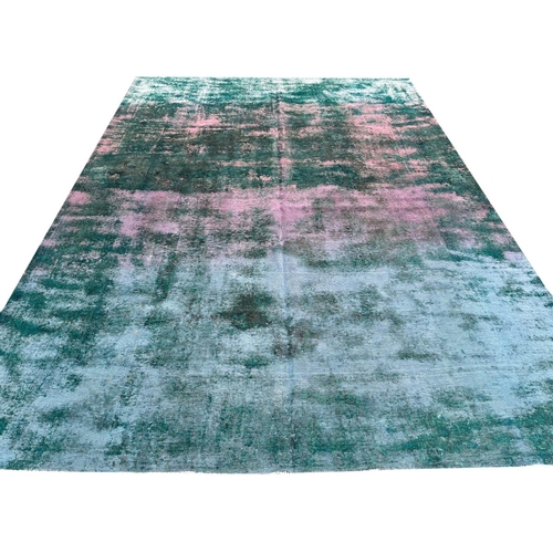 96 - VINTAGE ABSTRACT CARPET, 325cm x 235cm.