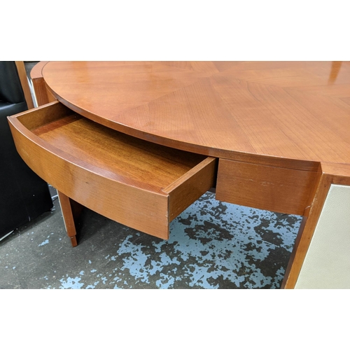 339 - SELVA VICTOR DESK, 137cm x 95cm x 77cm, with one drawer.