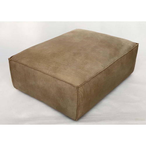 367 - TIMOTHY OULTON NIRVANA STOOL, 100cm x 80cm x 30cm H.