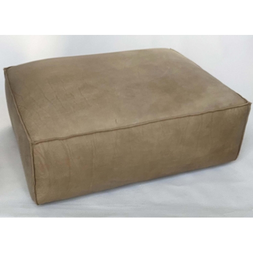 367 - TIMOTHY OULTON NIRVANA STOOL, 100cm x 80cm x 30cm H.