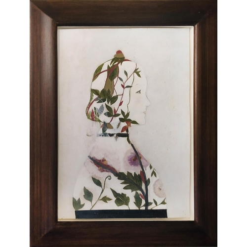 60 - KARENINA FABRIZZI (1989), Study for Oleander II (2019) oil and mixed media on paper, 55cm x 42.5cm, ... 