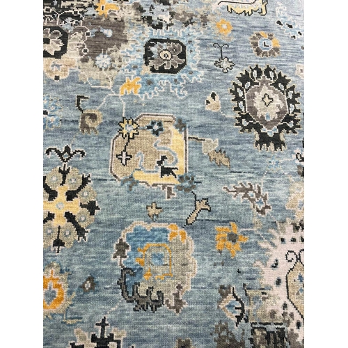 97 - CONTEMPORARY OUSHAK RUG, 188cm x 120cm.