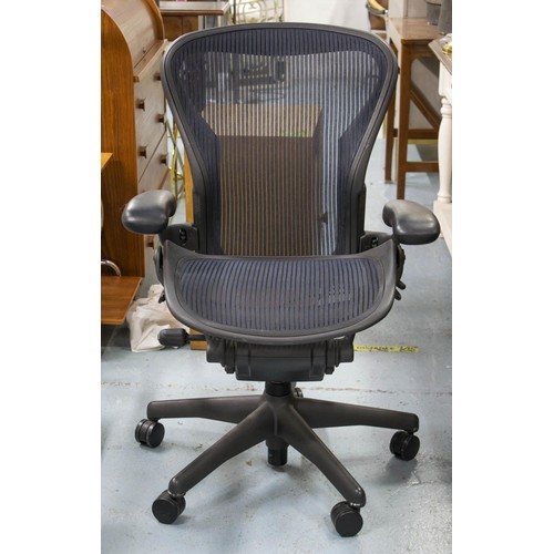 329 - HERMAN MILLER AERON CHAIR BY BILL STUMPF AND DON CHADWICK, 103cm max H x 68cm W.