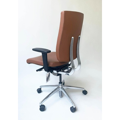 452 - BOSS DESIGN GROUP SONA CHAIR, by Paul Brooks, 62cm W.