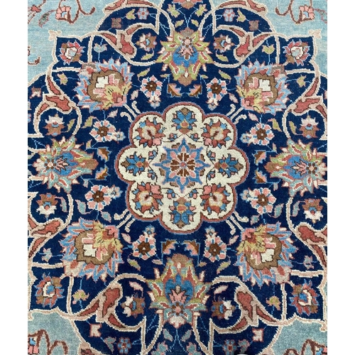 131 - ANTIQUE PERSIAN TABRIZ CARPET, 350cm x 240cm, Safavid design.