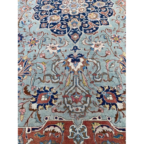 131 - ANTIQUE PERSIAN TABRIZ CARPET, 350cm x 240cm, Safavid design.