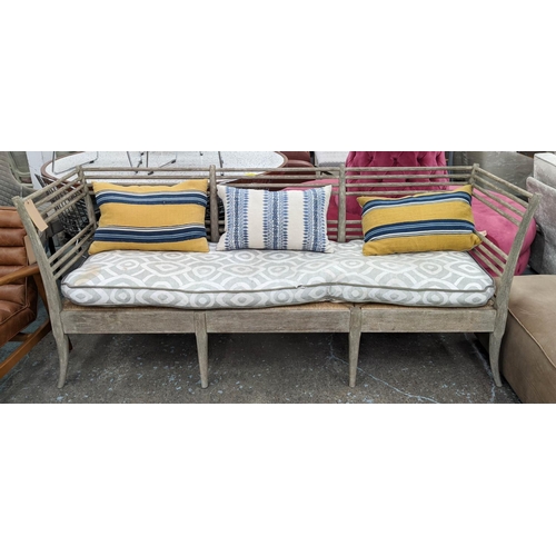 333 - WILLIAM YEOWARD TOBY SOFA, 209cm W approx., with cushions.